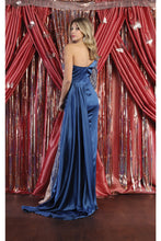 Load image into Gallery viewer, LA Merchandise LA7980 One Shoulder Embellished Satin Formal Prom Gown - - Dress LA Merchandise