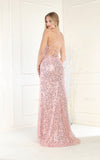 Load image into Gallery viewer, LA Merchandise LA7993 Sexy Embellished Evening Gown - - Dress LA Merchandise