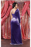 Load image into Gallery viewer, LA Merchandise LA7999 One Shoulder Velvet Prom Dress - - Dress LA Merchandise