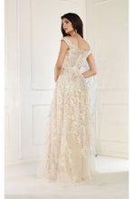 Load image into Gallery viewer, LA Merchandise LA8000 Embroidered Off Shoulder Sheath Pageant Dress - - Dress LA Merchandise