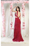 Load image into Gallery viewer, LA Merchandise LA8004 Cut Out Prom Formal Gown - - Dress LA Merchandise
