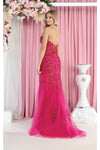 Load image into Gallery viewer, LA Merchandise LA8013 Strapless Embellished Corset Formal Prom Gown - - Dress LA Merchandise