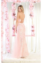 Load image into Gallery viewer, LA Merchandise LA8014 One Shoulder Corset Mermaid Sleeveless Prom Gown - - Dress LA Merchandise