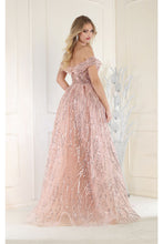 Load image into Gallery viewer, LA Merchandise LA8032 Special Occasion Evening Gown With Overlay Skirt - - Dress LA Merchandise