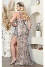 Load image into Gallery viewer, LA Merchandise LA8052 Embellished Asymmetrical Prom Formal Gown - - Dress LA Merchandise