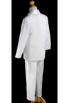 Load image into Gallery viewer, LA Merchandise LA8202 Classic Ring Boys 5 piece Black White Tuxedo - - Boys suits LA Merchandise