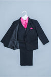 Load image into Gallery viewer, LA Merchandise LA8226 5 piece Classic Boys Solid Suit Set - - Boys suits LA Merchandise