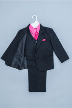 Load image into Gallery viewer, LA Merchandise LA8226 5 piece Classic Boys Solid Suit Set - - Boys suits LA Merchandise