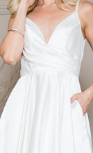 Load image into Gallery viewer, LA Merchandise LAABZ013S Simple Satin Short Bridesmaids Dress - - LA Merchandise