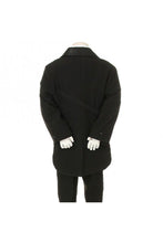 Load image into Gallery viewer, LA Merchandise LADTX100 5 pc Boys Tail Tuxedo With Jacquard Bowtie &amp; Vest - - Boys suits LA Merchandise