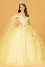 Load image into Gallery viewer, LA Merchandise LAS3111 Sweetheart Floral Ball Gown - YELLOW - Dress LA Merchandise