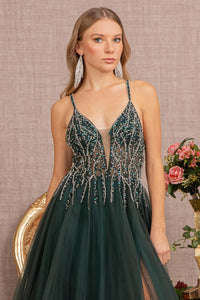 LA Merchandise LAS3137 A-line Embellished Formal Gown - - Dress LA Merchandise