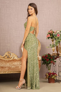 LA Merchandise LAS3147 Velvet Mermaid Prom Dress - - Dress LA Merchandise
