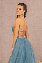 Load image into Gallery viewer, LA Merchandise LAS3156 Glitter Mermaid Dress w/ Detachable Mesh Train - - Dress LA Merchandise