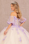 Load image into Gallery viewer, LA Merchandise LAS3172 Puff Short Sleeve Quinceanera Dress - - Dress LA Merchandise