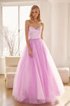 Load image into Gallery viewer, LA Merchandise LAT265 Strapless A-line Pageant Formal Prom Ball Gown - HOT PINK - LA Merchandise