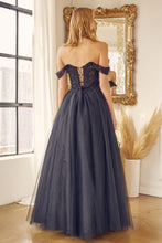 Load image into Gallery viewer, LA Merchandise LAT280 Off Shoulder Pageant Long Formal Evening Gown - - LA Merchandise