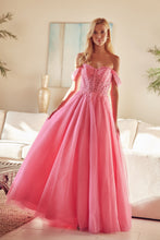 Load image into Gallery viewer, LA Merchandise LAT280 Off Shoulder Pageant Long Formal Evening Gown - - LA Merchandise
