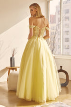 Load image into Gallery viewer, LA Merchandise LAT280 Off Shoulder Pageant Long Formal Evening Gown - - LA Merchandise
