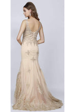 Load image into Gallery viewer, LA Merchandise LAT654 Sleeveless Prom Mermaid Evening Gown - - LA Merchandise