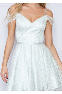 LA Merchandise LAY9198 A-line Short Birthday Party Dress - - LA Merchandise