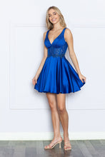 Load image into Gallery viewer, LA Merchandise LAY9200 Sheer Bodice Bridesmaids Classy Dress - - LA Merchandise
