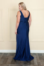 Load image into Gallery viewer, La Merchandise LAYW1116 Plus Size Stretchy Prom Corset Evening Gown - - LA Merchandise