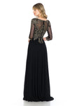 Load image into Gallery viewer, La Merchandise LN8171 Classy Embroidered Modest Long Sleeve MOB Gown - - LA Merchandise