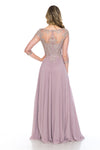 Load image into Gallery viewer, La Merchandise LN8171 Classy Embroidered Modest Long Sleeve MOB Gown - - LA Merchandise