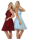 Load image into Gallery viewer, La Merchandise Short Homecoming Party Fit &amp; Flare Dress - LA1658 - - Dresses LA Merchandise