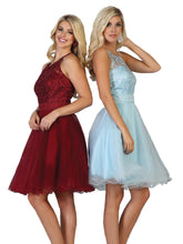 Load image into Gallery viewer, La Merchandise Short Homecoming Party Fit &amp; Flare Dress - LA1658 - - Dresses LA Merchandise