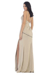 Load image into Gallery viewer, La Merchandise LA1469 Simple Pleated Chiffon Long Wholesale Dress - - LA Merchandise