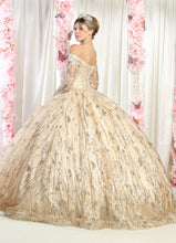 Load image into Gallery viewer, Long Sleeve Quince Ball Gown - LA162