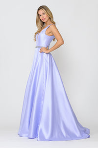 Simple A-Line Bridesmaid Gown - PY8682