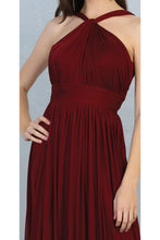 Load image into Gallery viewer, La Merchandise LA1769 Simple Chiffon Long Bridesmaids Evening Gowns - - Dresses LA Merchandise