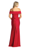 Load image into Gallery viewer, La Merchandise LA1825 Stretchy Off The Shoulder Long Prom Dress - - LA Merchandise
