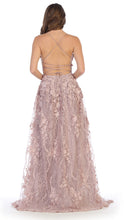 Load image into Gallery viewer, La Merchandise LA7738 Sexy Open Back floral dress with high front slit - - LA Merchandise