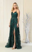 Load image into Gallery viewer, La Merchandise LA7738 Sexy Open Back floral dress with high front slit - - LA Merchandise