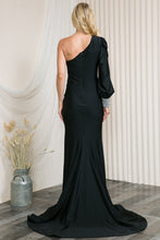 Load image into Gallery viewer, La Merchandise LAA2102 One Shoulder Special Occasion Stretchy Gown - - Dress LA Merchandise