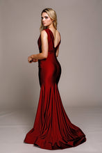Load image into Gallery viewer, La Merchandise LAA370 Simple Strethcy Bodycon Mermaid Prom Dress - - LA Merchandise