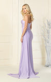 Load image into Gallery viewer, La Merchandise LAA387C One Shoulder Stretchy Long Evening Dress - - LA Merchandise