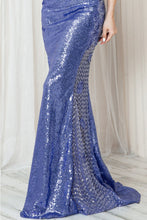 Load image into Gallery viewer, La Merchandise LAA5043 Long Sequin Sexy Open Back Formal Prom Dress - - LA Merchandise