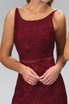 Load image into Gallery viewer, La Merchandise LAS2170 Round Neck Long Lace Open Back Bridesmaid Dress - - LAS