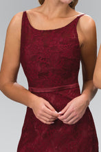 Load image into Gallery viewer, La Merchandise LAS2170 Round Neck Long Lace Open Back Bridesmaid Dress - - LA Merchandise