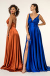 Load image into Gallery viewer, La Merchandise LAS2963 Wholesale Simple Long Satin Bridesmaids Dresses - - LA Merchandise