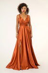 Load image into Gallery viewer, La Merchandise LAS2963 Wholesale Simple Long Satin Bridesmaids Dresses - SIENNA - LA Merchandise
