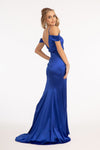 Load image into Gallery viewer, La Merchandise LAS3060 Satin Simple Formal Evening Gown - - Dresses LA Merchandise