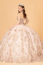 Load image into Gallery viewer, La Merchandise LAS3077 3-D Butterfly Off Shoulder Quince Corset Dress - - LA Merchandise