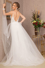 Load image into Gallery viewer, La Merchandise LAS3157 Embellished Sleeveless Wedding Gown - - LA Merchandise