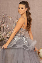 Load image into Gallery viewer, La Merchandise LAS3158 Spaghetti Straps Embellished Gown - - LA Merchandise